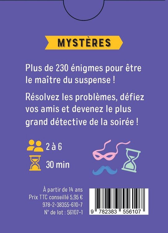 Produktbild: Festi'jeux : myst&egrave;res