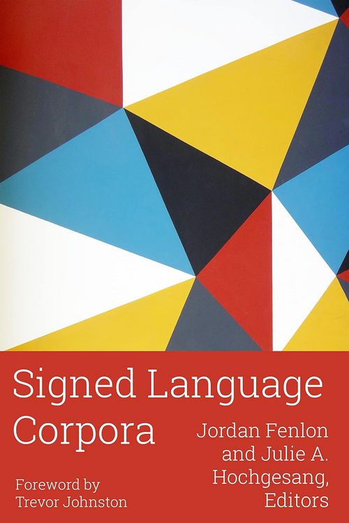 Produktbild: Signed Language Corpora: Volume 25
