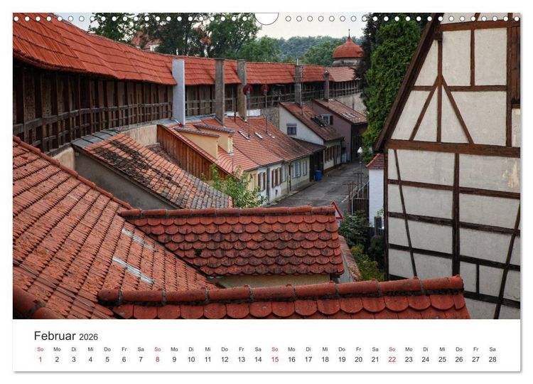 Produktbild: Stadtbummel im sch&ouml;nen N&ouml;rdlingen (Wandkalender 2026 DIN A3 quer), CALVENDO Monatskalender