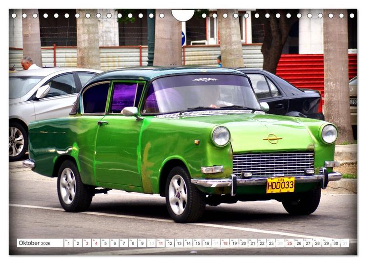 Produktbild: OPEL REKORD P1 (Wandkalender 2026 DIN A4 quer), CALVENDO Monatskalender