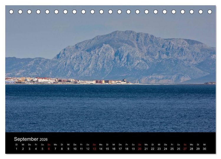 Produktbild: Tarifa - Andalusien (Tischkalender 2026 DIN A5 quer), CALVENDO Monatskalender