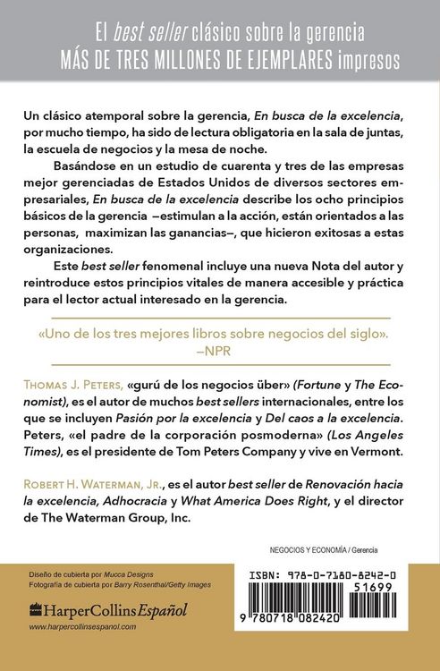 Produktbild: En Busca de la Excelencia