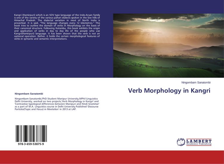 Produktbild: Verb Morphology in Kangri