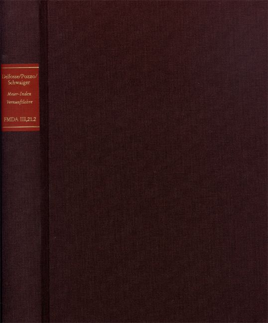 Produktbild: Kant-Index. Indices zu Wolff und seiner Schule. Kant-Index Erg&auml;nzungsband