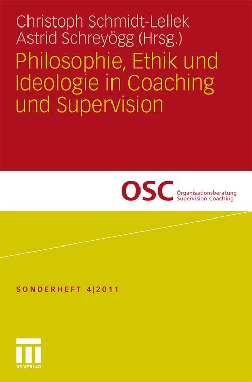 Produktbild: Philosophie, Ethik und Ideologie in Coaching und Supervision