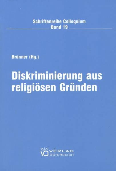 Produktbild: Diskriminierung aus religi&ouml;sen Gr&uuml;nden