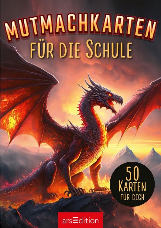 Produktbild: Mutmachkarten f&uuml;r die Schule &ndash; Drachen