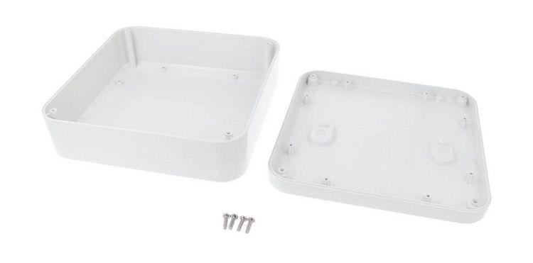 Produktbild: Hammond Electronics 1556HAWH Universal-Geh&auml;use 200 x 200 x 70 ABS Kunststoff flammhemmend Wei&szlig; 1 St.