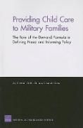 Produktbild: Providing Child Care to Military Families