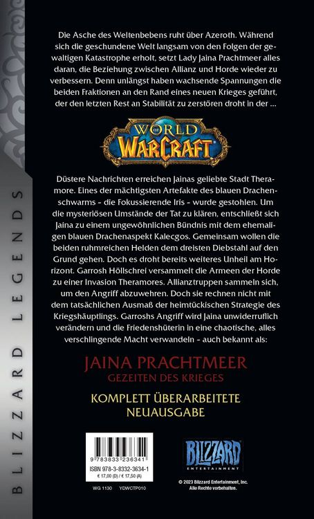 Produktbild: World of Warcraft: Jaina Prachtmeer - Gezeiten des Krieges