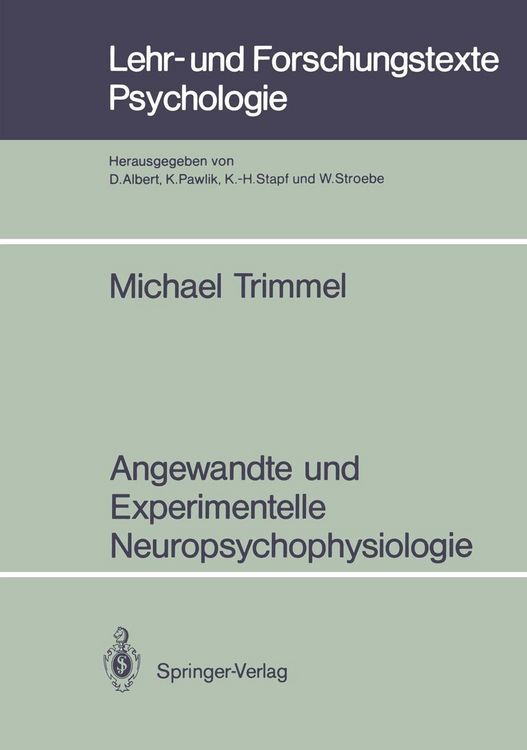 Produktbild: Angewandte und Experimentelle Neuropsychophysiologie