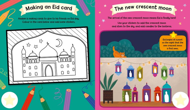 Produktbild: Happy Eid Sticker Activity Book