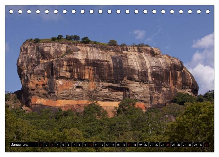 Produktbild: Sri Lanka (Tischkalender 2027 DIN A5 quer), CALVENDO Monatskalender