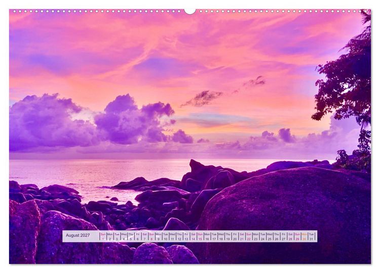 Produktbild: Shorelines of the World (Wall Calendar 2027 DIN A2 landscape), CALVENDO 12 Month Wall Calendar