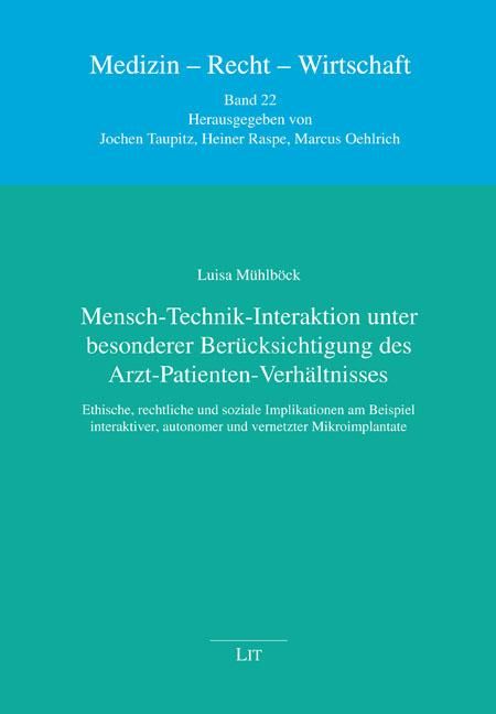 Produktbild: M&uuml;hlb&ouml;ck, L: Mensch-Technik-Interaktion unter besonderer Ber