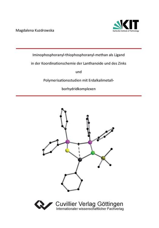Produktbild: Iminophosphoranyl-thiophosphoranyl-methan als Ligand in der Koordinationschemie