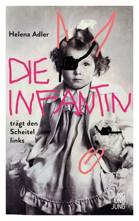 Produktbild: Die Infantin tr&auml;gt den Scheitel links