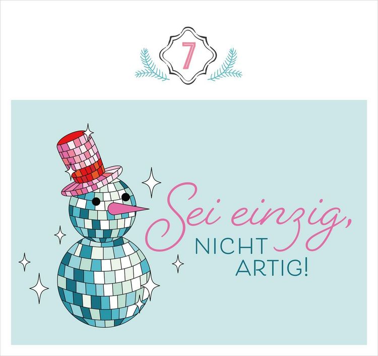 Produktbild: Postkarten-Adventskalender. Bitte lassen Sie Ihr Geb&auml;ck nicht unbeaufsichtigt!