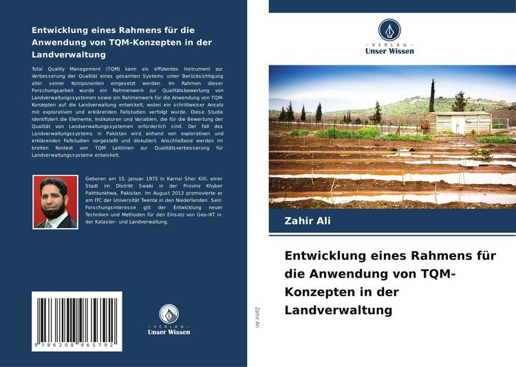 Produktbild: Entwicklung eines Rahmens f&uuml;r die Anwendung von TQM-Konzepten in der Landverwaltung