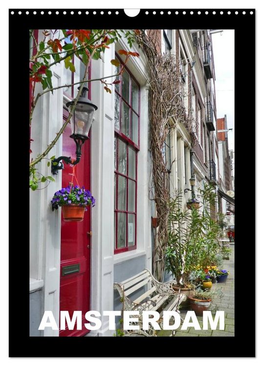 Produktbild: Amsterdam (Wandkalender 2026 DIN A3 hoch), CALVENDO Monatskalender