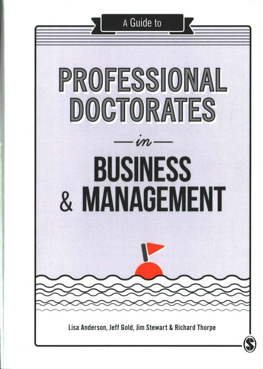 Produktbild: A Guide to Professional Doctorates in Business and Management