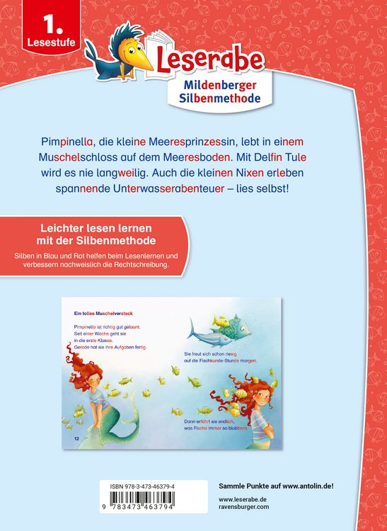 Produktbild: Leserabe Sonderausgaben - Geschichten von Meerm&auml;dchen - Silbe f&uuml;r Silbe lesen lernen