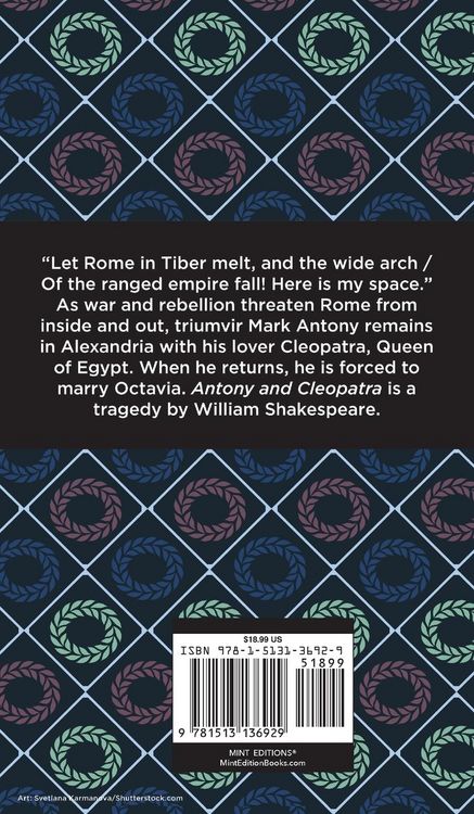 Produktbild: Antony and Cleopatra