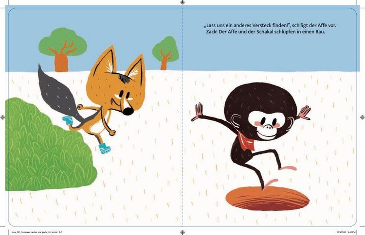 Produktbild: Versteckspiel mit Giraffe