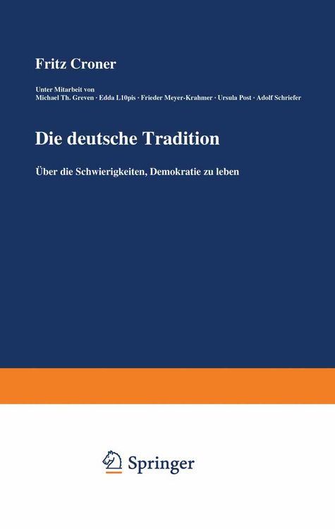 Produktbild: Die deutsche Tradition
