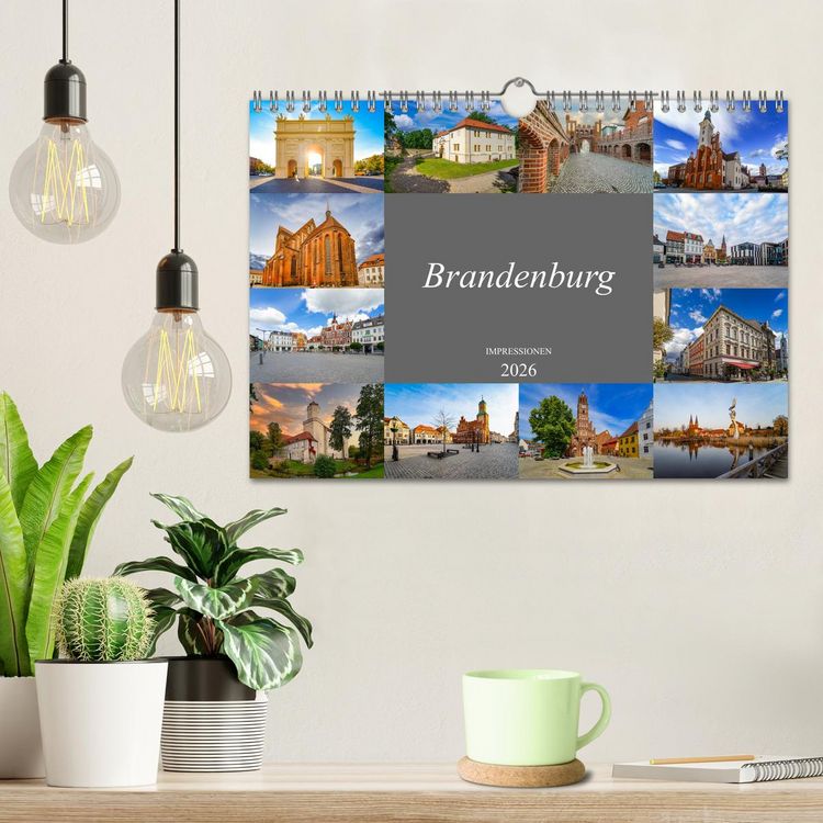 Produktbild: Brandenburg Impressionen (Wandkalender 2026 DIN A4 quer), CALVENDO Monatskalender