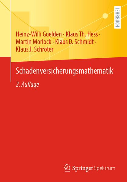 Produktbild: Schadenversicherungsmathematik