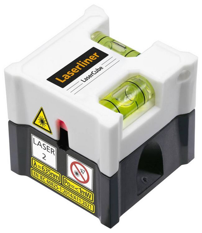 Produktbild: Laserliner LaserCube Linienlaser Reichweite (max.): 5m