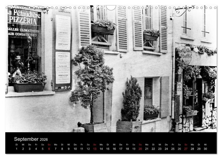 Produktbild: Streifzug durch Paris (Wandkalender 2026 DIN A3 quer), CALVENDO Monatskalender