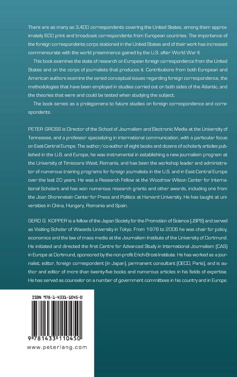 Produktbild: Understanding Foreign Correspondence