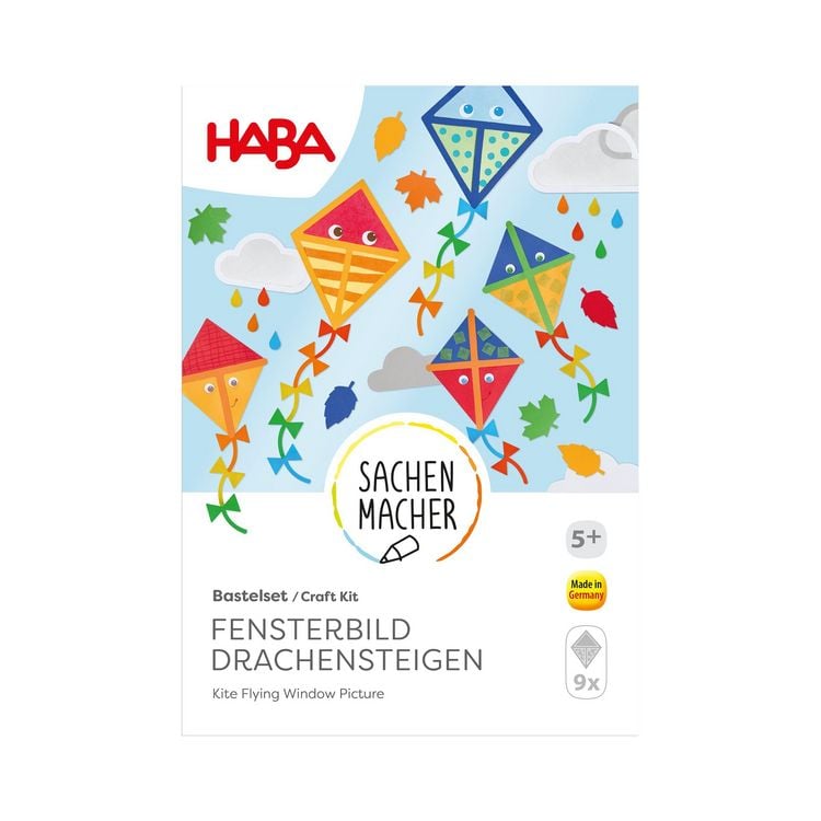 Produktbild: Bastelset - Fensterbild Drachensteigen
