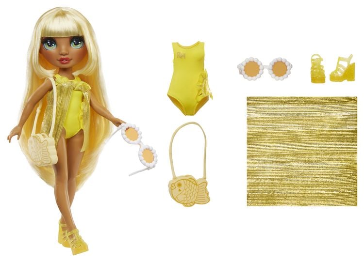 Produktbild: Rainbow High Swim & Style Fashion Doll- Sunny (Yellow)