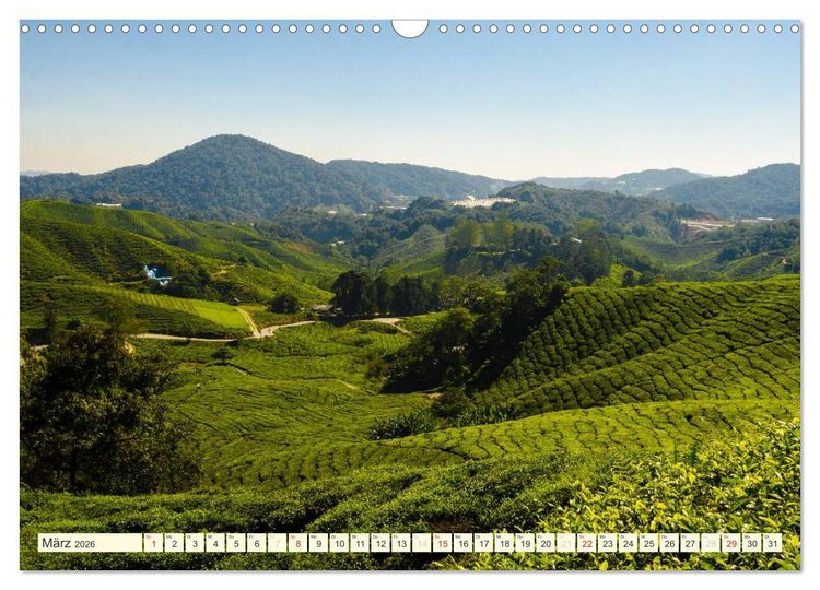Produktbild: Unterwegs in Malaysia (Wandkalender 2026 DIN A3 quer), CALVENDO Monatskalender