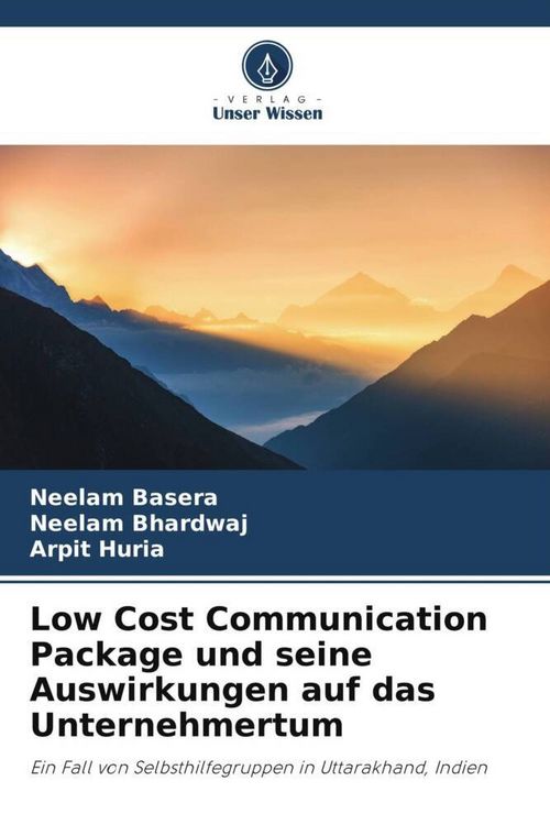 Produktbild: Low Cost Communication Package und seine Auswirkungen auf das Unternehmertum