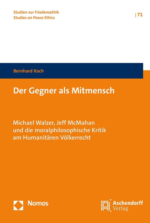 Produktbild: Der Gegner als Mitmensch