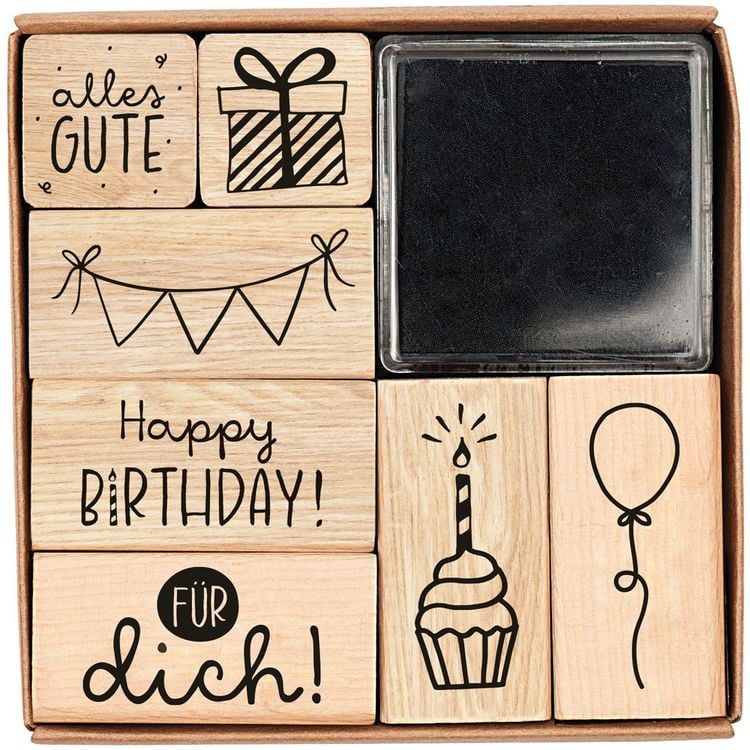 Produktbild: Stempel-Set Geburtstag