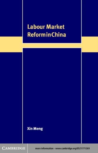 Produktbild: Labour Market Reform in China