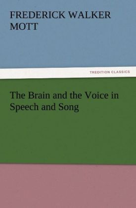 Produktbild: The Brain and the Voice in Speech and Song