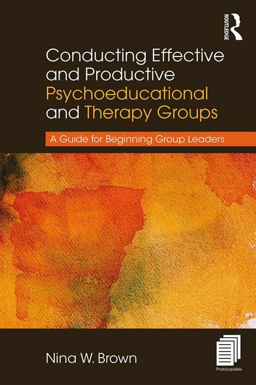 Produktbild: Conducting Effective and Productive Psychoeducational and Therapy Groups