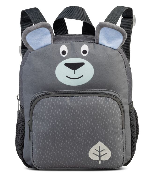 Produktbild: SIEBER Gl&uuml;hw&uuml;rmchen - Kinderrucksack Ella, B&auml;r, zement, 5 Liter