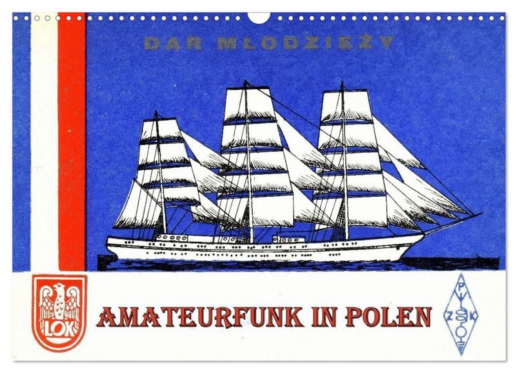 Produktbild: Amateurfunk in Polen (Wandkalender 2026 DIN A3 quer), CALVENDO Monatskalender
