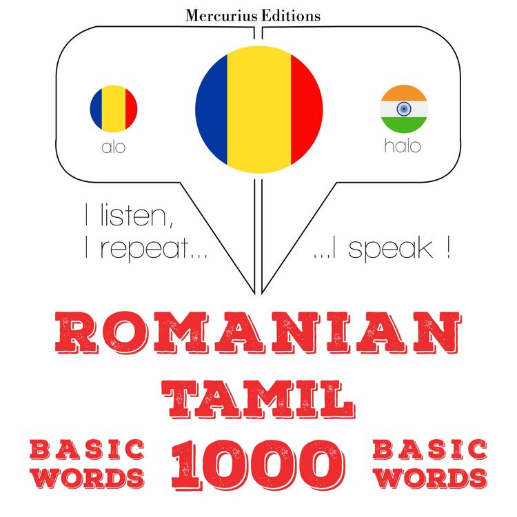 Produktbild: Tamil - Romania: 1000 de cuvinte de bază