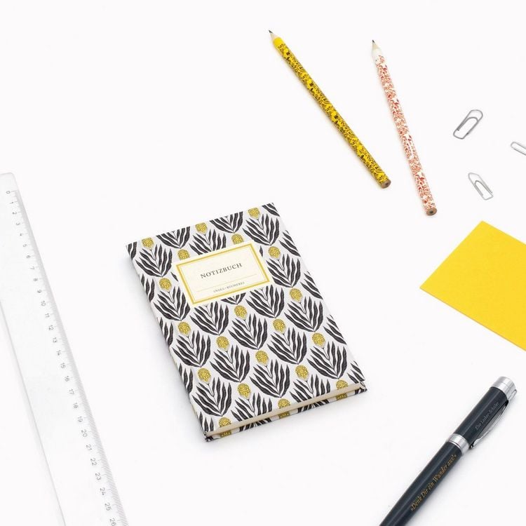 Produktbild: Notizbuch Insel-B&uuml;cherei &raquo;Goldene Protea&laquo;