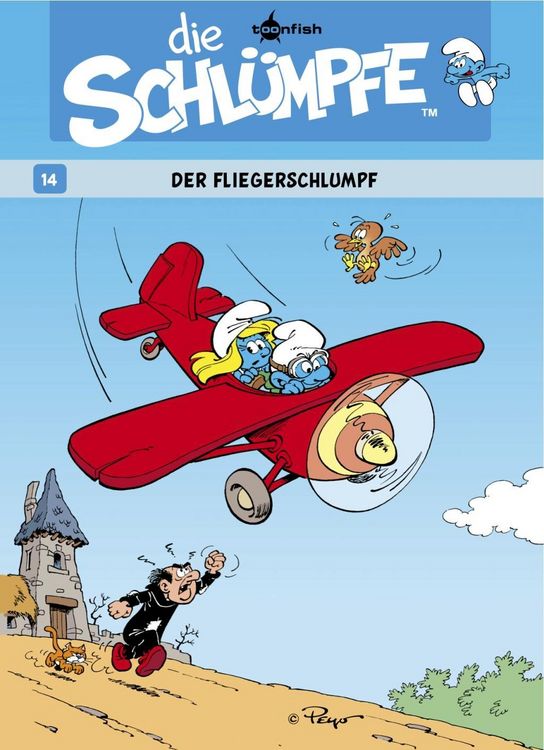 Produktbild: Die Schl&uuml;mpfe 14. Der Fliegerschlumpf