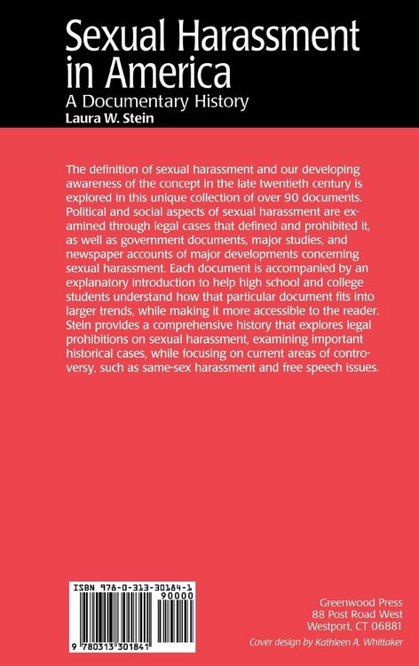 Produktbild: Sexual Harassment in America