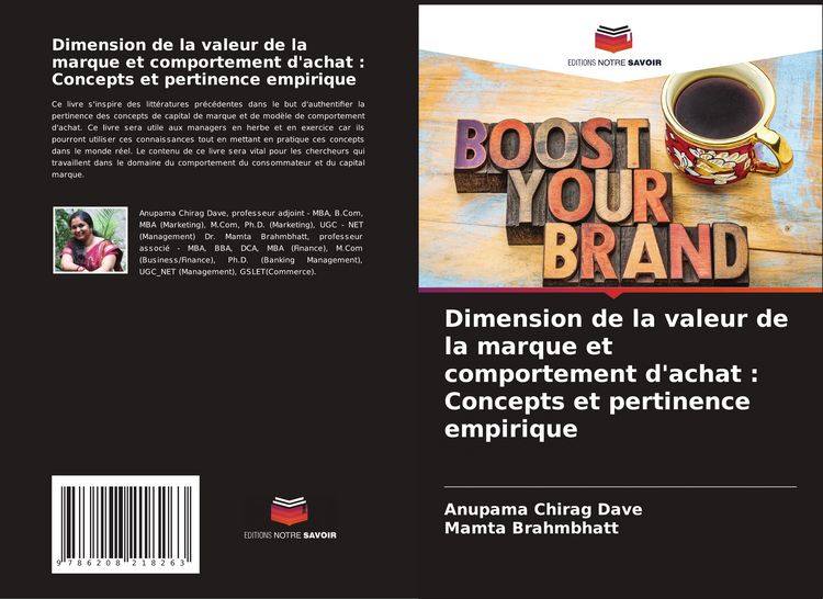 Produktbild: Dimension de la valeur de la marque et comportement d'achat : Concepts et pertinence empirique